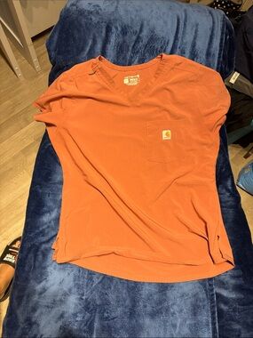 Carhartt Short Sleeve Pocket Tee scrub top size large
